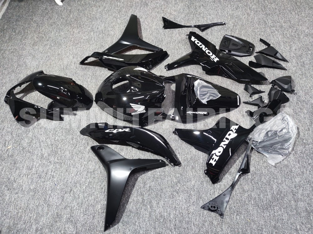 Fairings For Honda CBR 600 RR Black & Silver Honda (2007-2008)