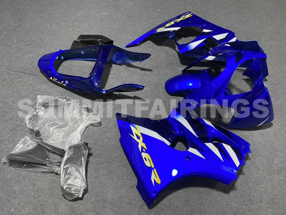Fairings For Plastics Kawasaki ZX6R 636 Blue ZX6R (2000-2002)