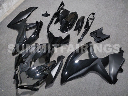 Fairings For Suzuki - GSXR600-750 K8 2008-2010 Matt Black Gloss Black
