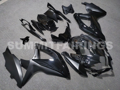 Fairings For Suzuki - GSXR600-750 K8 2008-2010 Matt Black Gloss Black