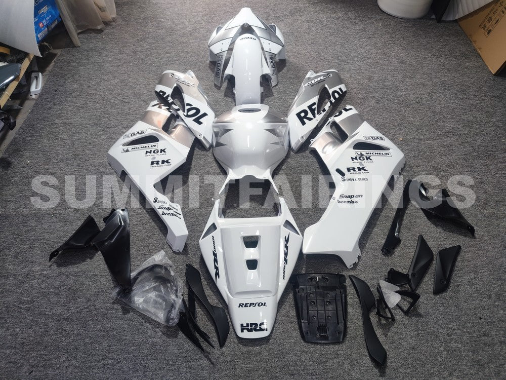Fairings For Honda CBR 1000 RR, 2004-2005 - White & Silver