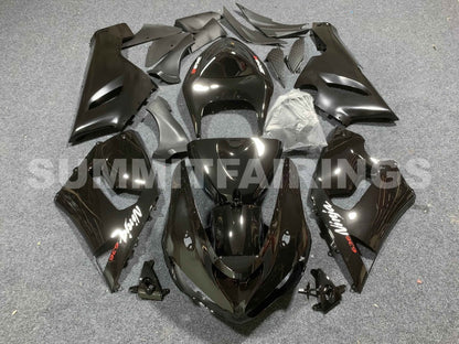 Fairings For Kawasaki ZX6R 636 Black ZX6R (2005-2006)