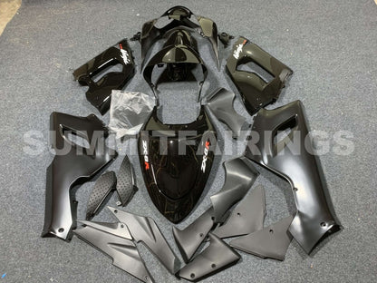 Fairings For Kawasaki ZX6R 636 Black ZX6R (2005-2006)