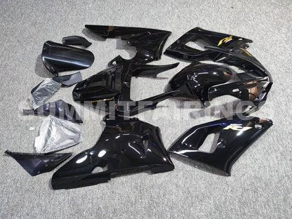 Fairings For Yamaha - YZF1000 R1 00-01 Black, Gold Decals