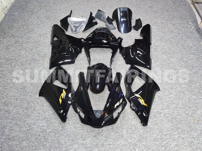 Fairings For Yamaha - YZF1000 R1 00-01 Black, Gold Decals