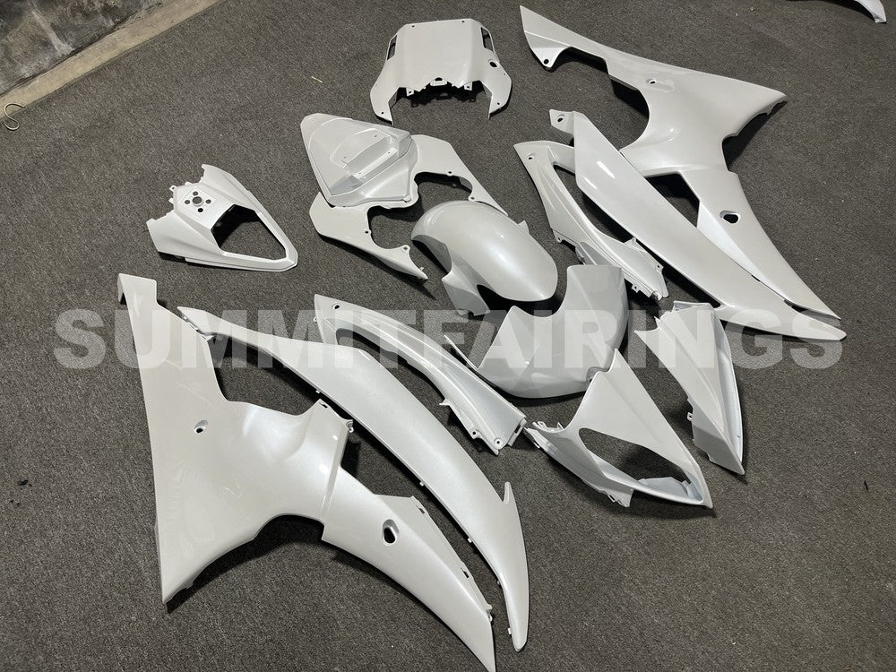Fairings For Yamaha R6, 2008-2012 - Pearl White