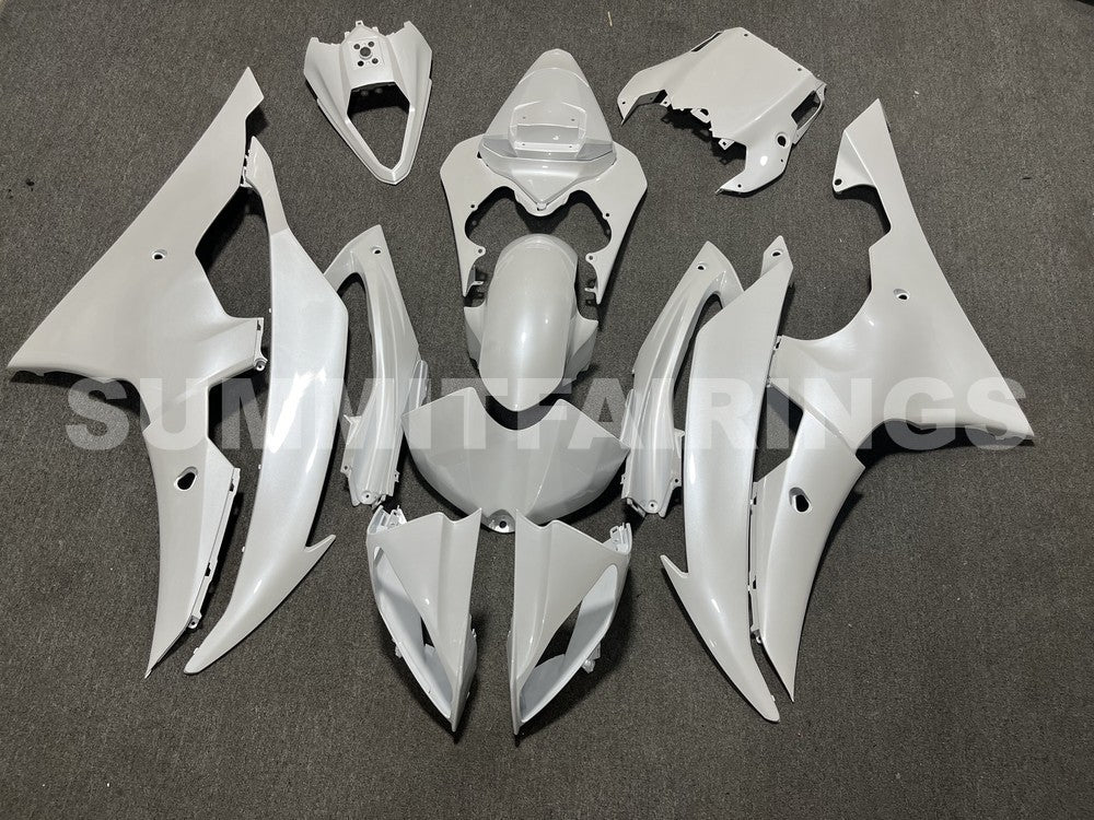 Fairings For Yamaha R6, 2008-2012 - Pearl White