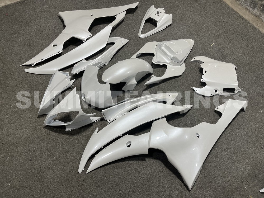Fairings For Yamaha R6, 2008-2012 - Pearl White