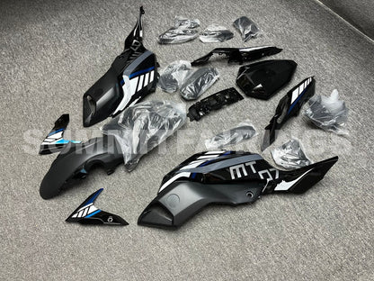 Fairings For Yamaha MT-07 2012-2017 White Matte Black & Glossy Black