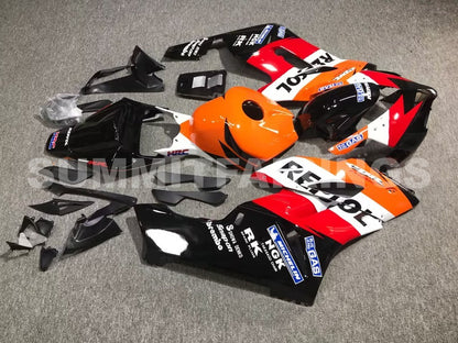 Fairings For Honda CBR 1000 RR, 2004-2005 - Black & Orange