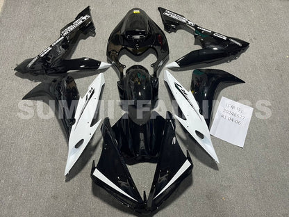 Fairings For Yamaha YZF-R1 Black White R1 (2004-2006)