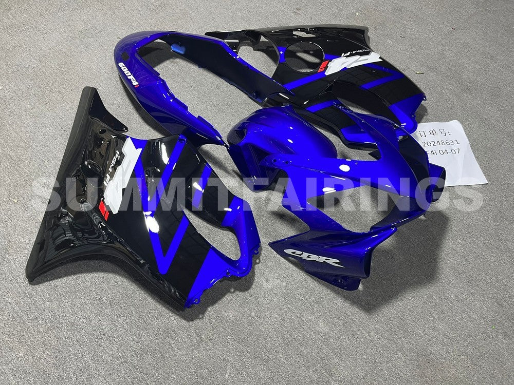 Fairings For Honda - CBR600F4i 04-07 Blue Black