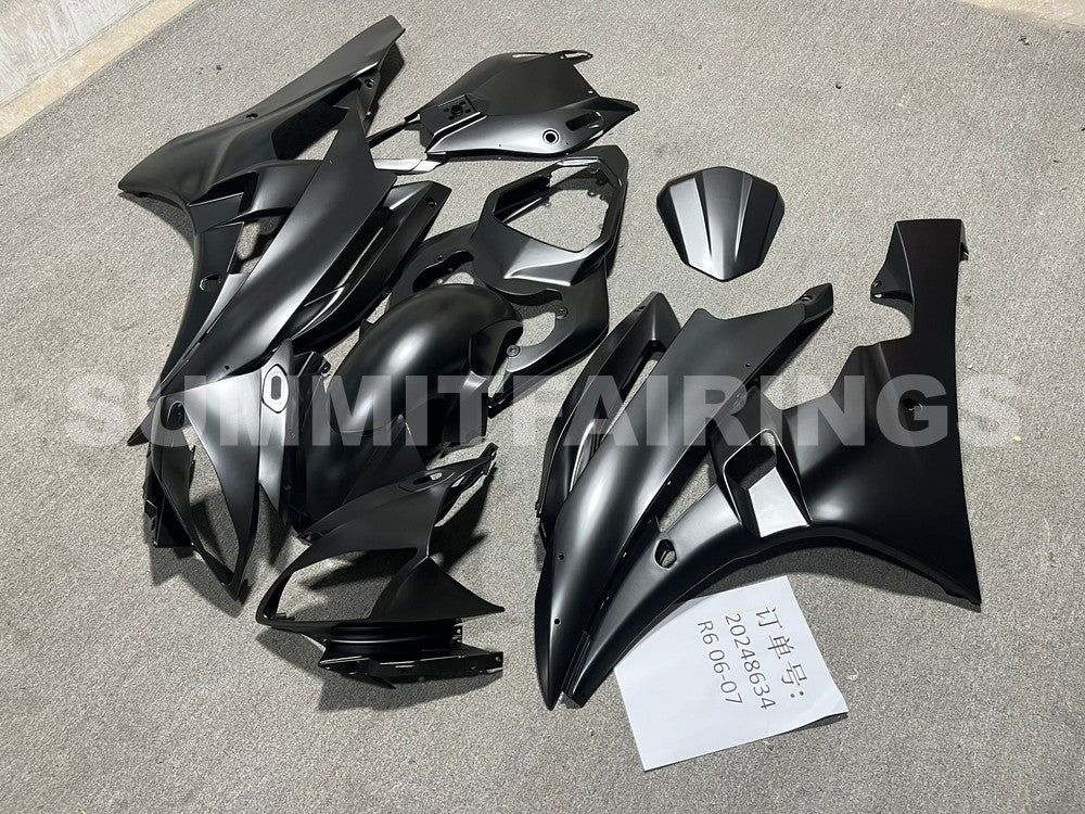 Fairings For Yamaha YZF-R6 Matte Black R6 (2006-2007)