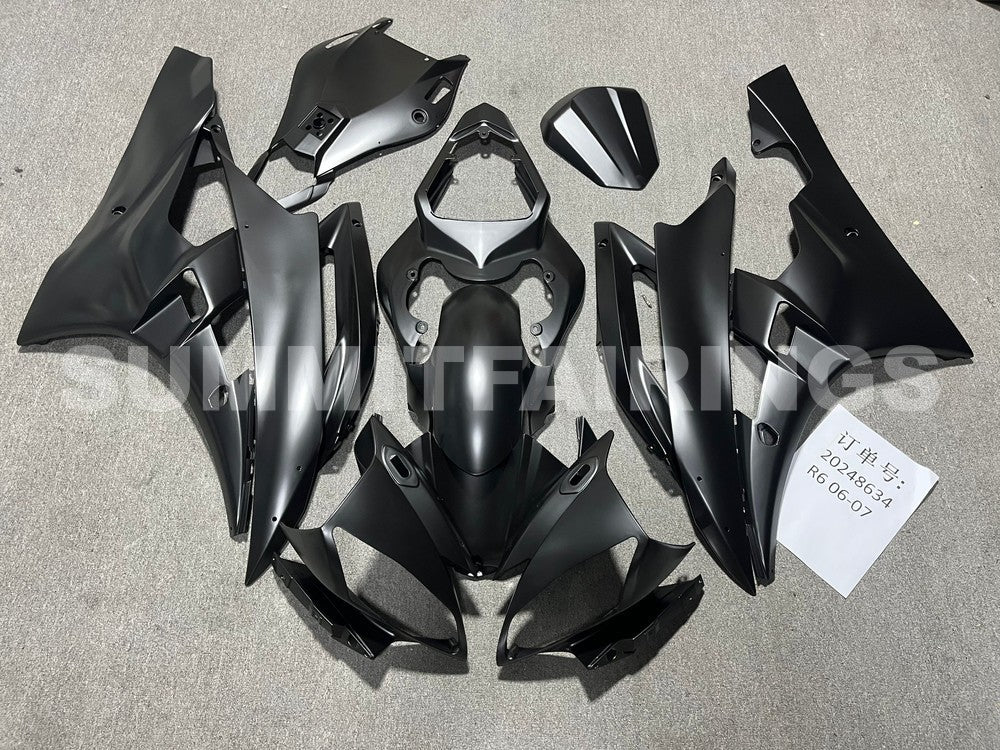 Fairings For Yamaha YZF-R6 Matte Black R6 (2006-2007)