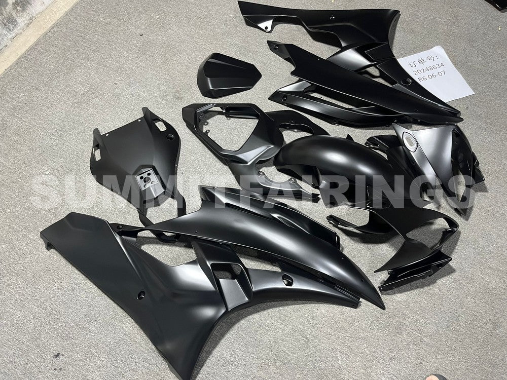 Fairings For Yamaha YZF-R6 Matte Black R6 (2006-2007)