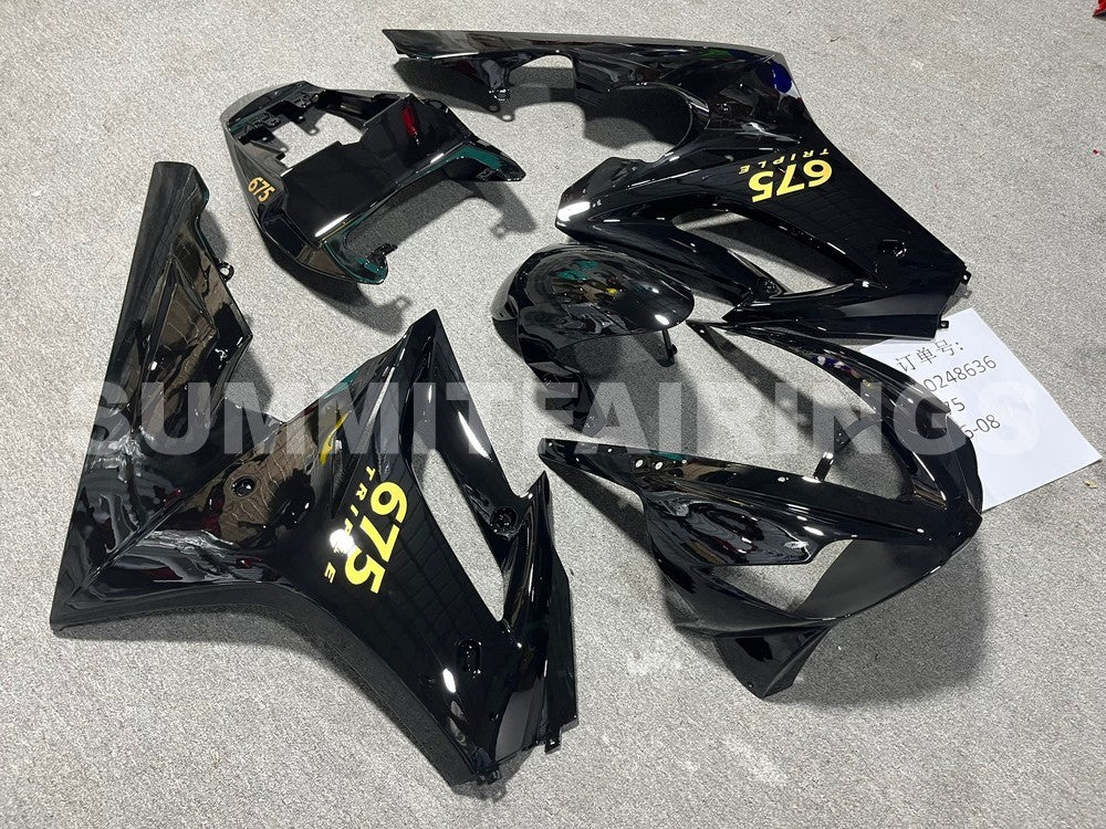 Fairings For Triumph Daytona 675 Black Daytona (2006-2008)