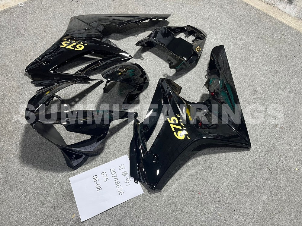 Fairings For Triumph Daytona 675 Black Daytona (2006-2008)
