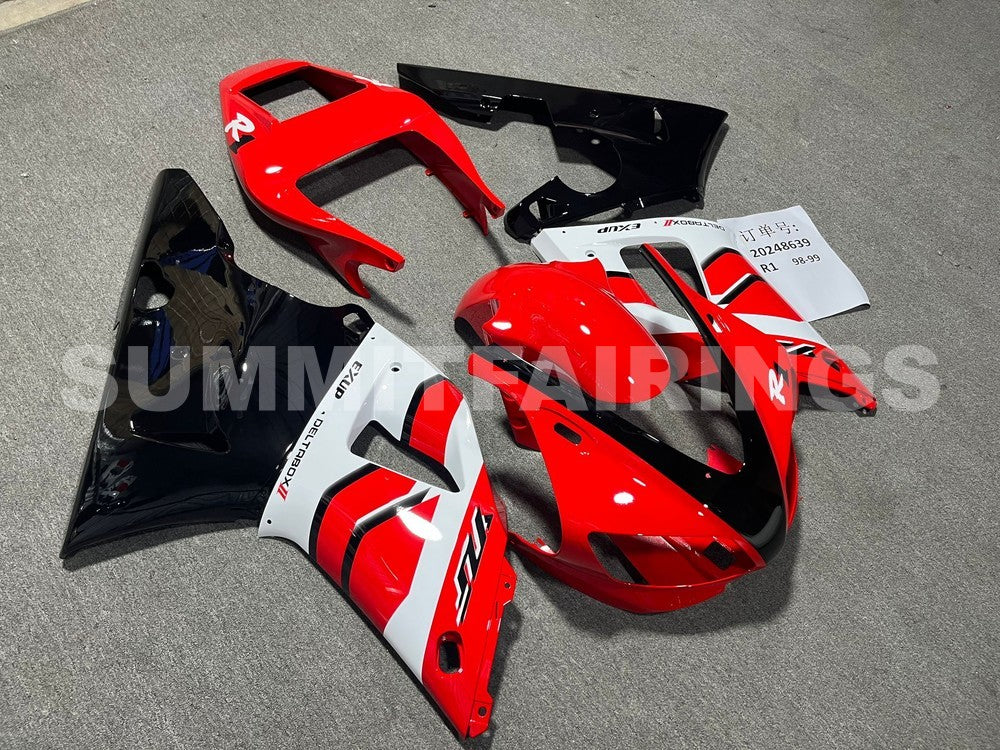 Fairings For Yamaha - YZF1000 R1 98-99 Red Black