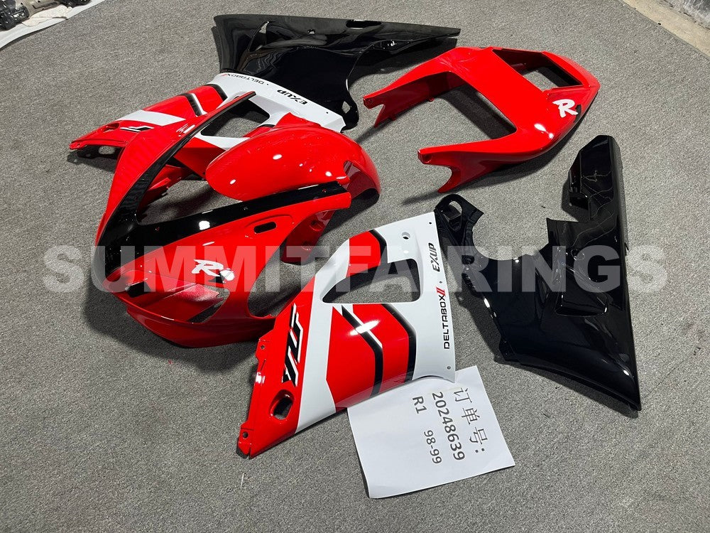 Fairings For Yamaha - YZF1000 R1 98-99 Red Black