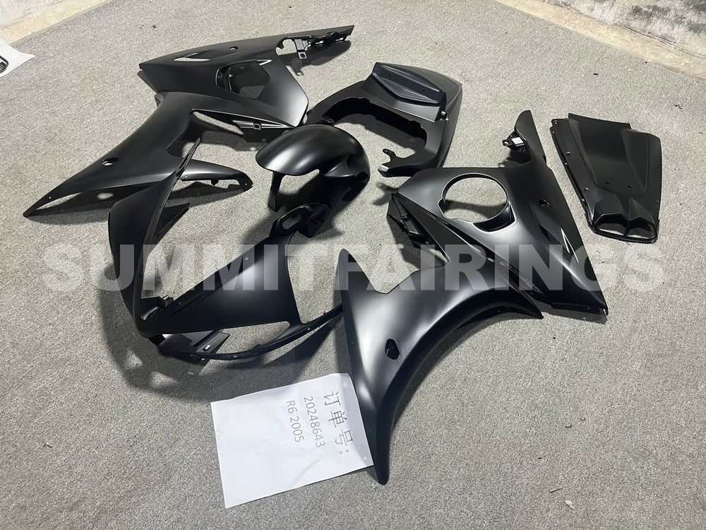 Fairings For Yamaha R6 2005 - Matte Black