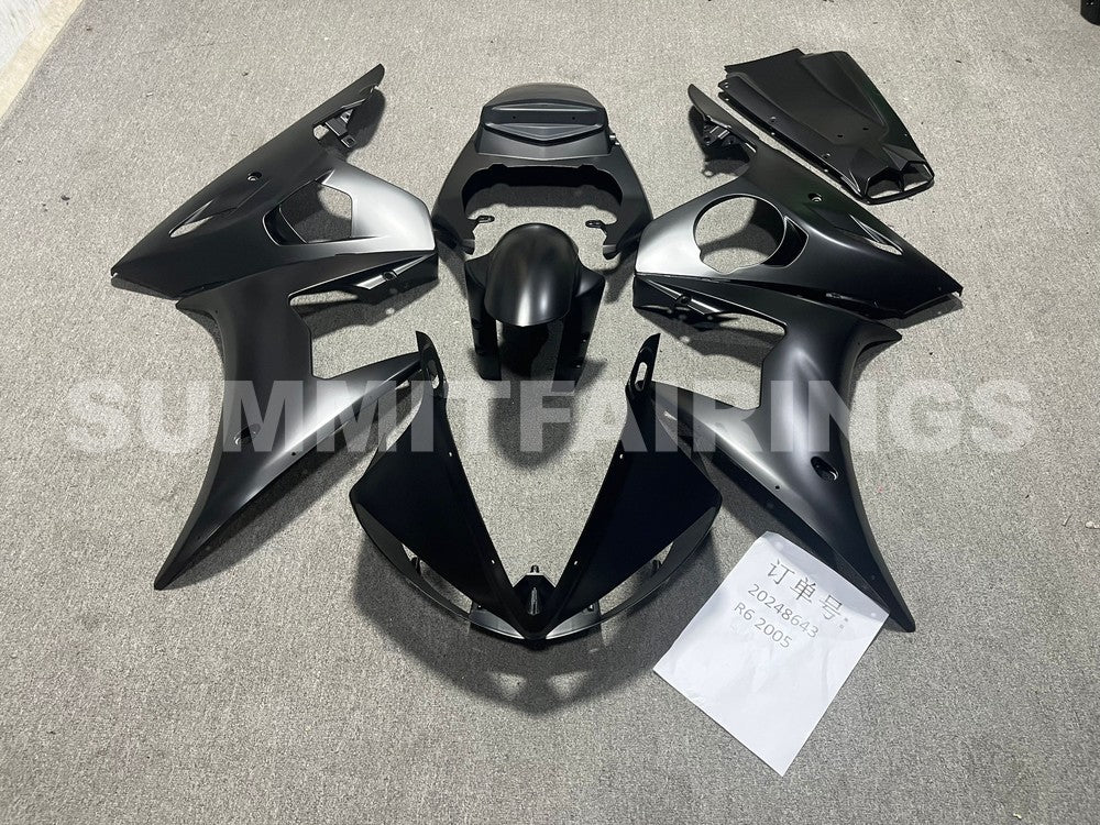 Fairings For Yamaha R6 2005 - Matte Black