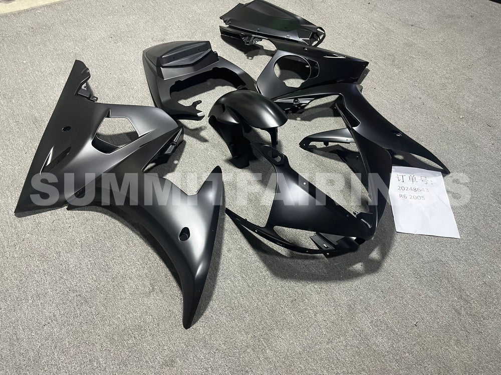 Fairings For Yamaha R6 2005 - Matte Black