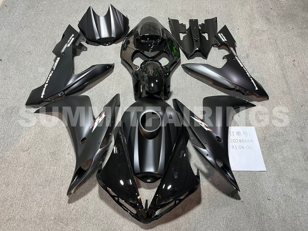 Fairings For Yamaha - YZF1000 R1 04-06 Matt & Gloss Black
