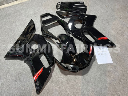 Fairings For Yamaha - YZF-600 R6 1998-2002 Gloss Black Red Decals