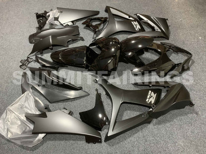 Fairings For Suzuki - GSXR1000 K7 07-08 Matte Black Gloss Black