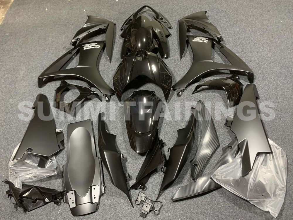 Fairings For Suzuki - GSXR1000 K7 07-08 Matte Black Gloss Black