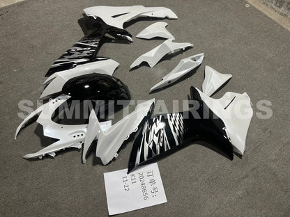 Fairings For Suzuki GSX-R600 / 750, 2011-2021 - Pearl White & Black