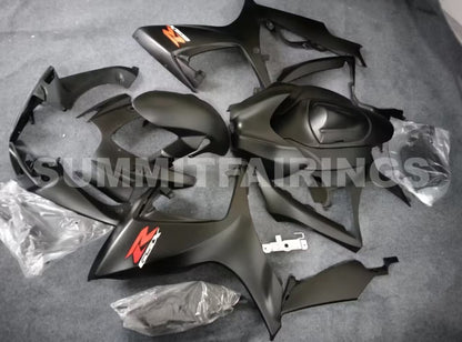 Fairings For Suzuki GSXR 600 750 Black Matte GSXR (2006-2007)