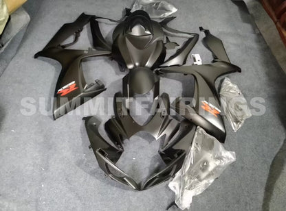 Fairings For Suzuki GSXR 600 750 Black Matte GSXR (2006-2007)