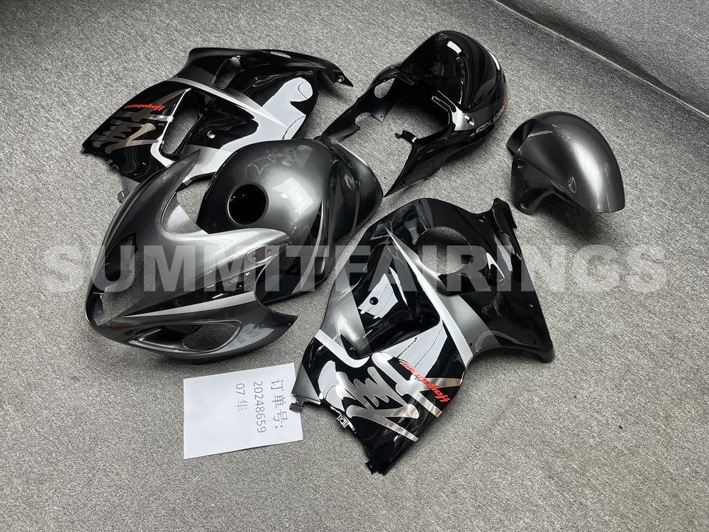 Fairings For Suzuki - GSXR1300 Hayabusa 1996-2007 Grey Black