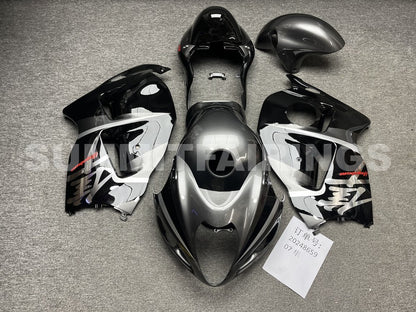 Fairings For Suzuki - GSXR1300 Hayabusa 1996-2007 Grey Black