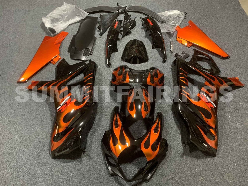 Fairings For Suzuki - GSXR1000 K7 07-08 Orange Flame
