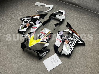Fairings For Honda CBR 600 F4i Black & White (2001-2003)