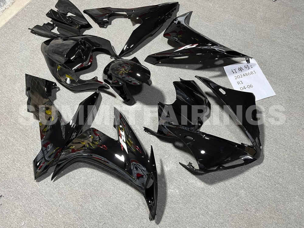 Fairings For Yamaha - YZF1000 R1 04-06 Gloss Black