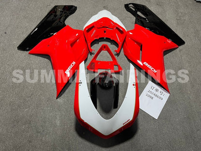 Fairings For Ducati 1098 1198 848 Red White Center 1098 (2007-2011)