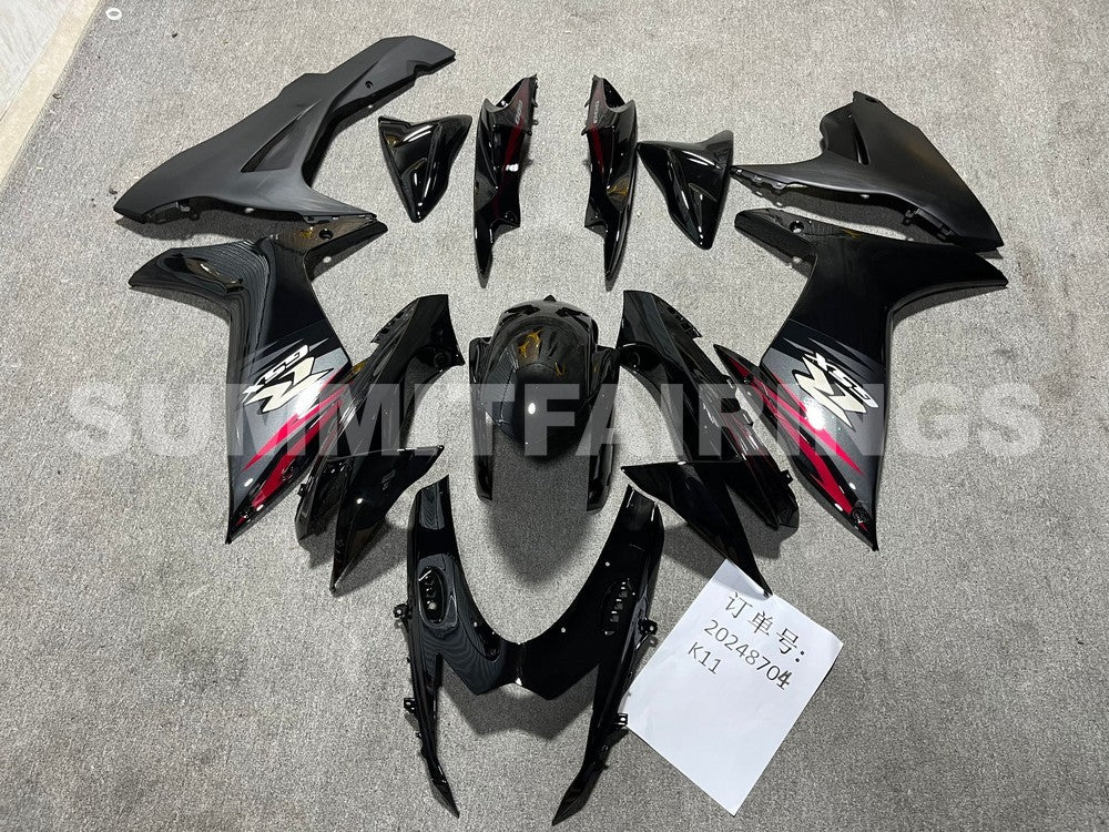 Fairings For Plastics Suzuki GSXR600 GSXR750 K11 Black Red GSXR (2011-2021)