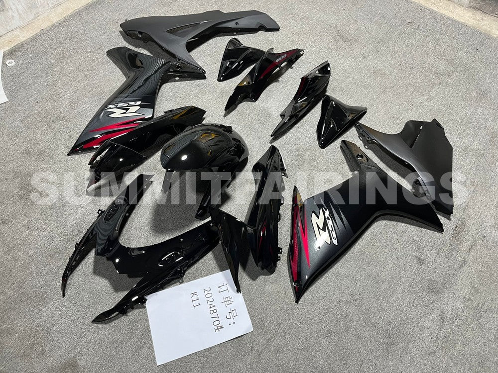 Fairings For Plastics Suzuki GSXR600 GSXR750 K11 Black Red GSXR (2011-2021)