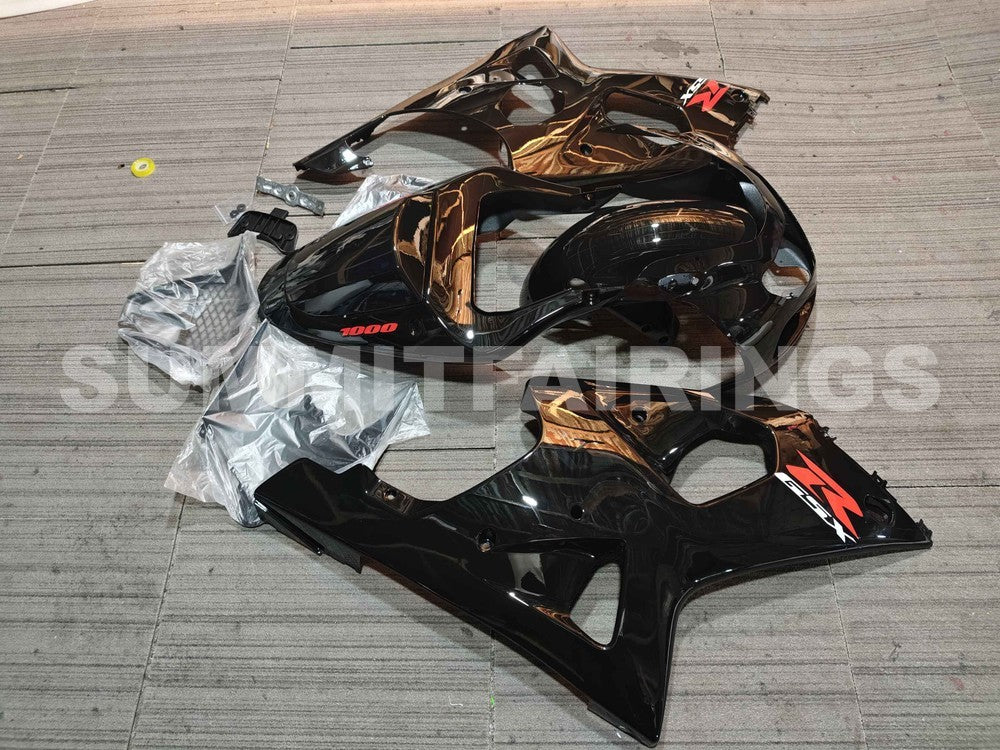 Fairings For Suzuki GSXR 1000 K1(2000-2002) Black