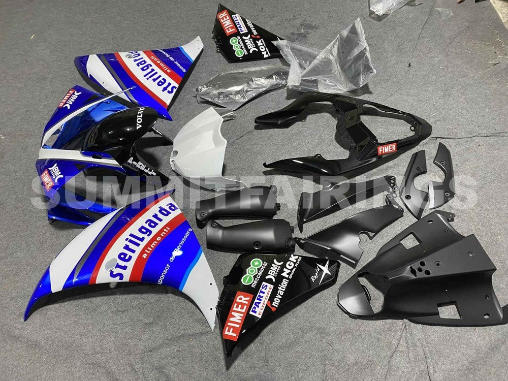 Fairings For Yamaha YZF-R1 Blue White Sterilgard (2009-2012)