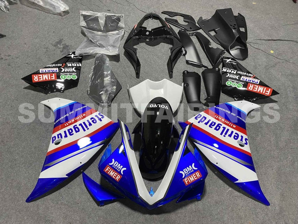 Fairings For Yamaha YZF-R1 Blue White Sterilgard (2009-2012)