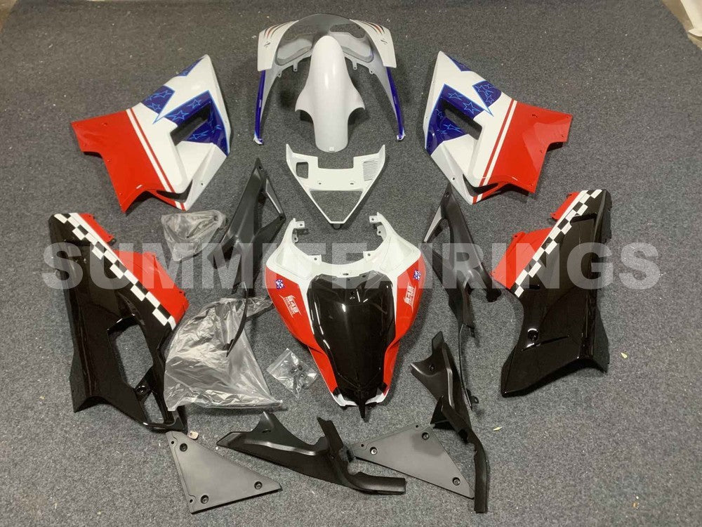 Fairings For Ducati 1098 1198 848 Red White Blue Star 848 (2007-2011)
