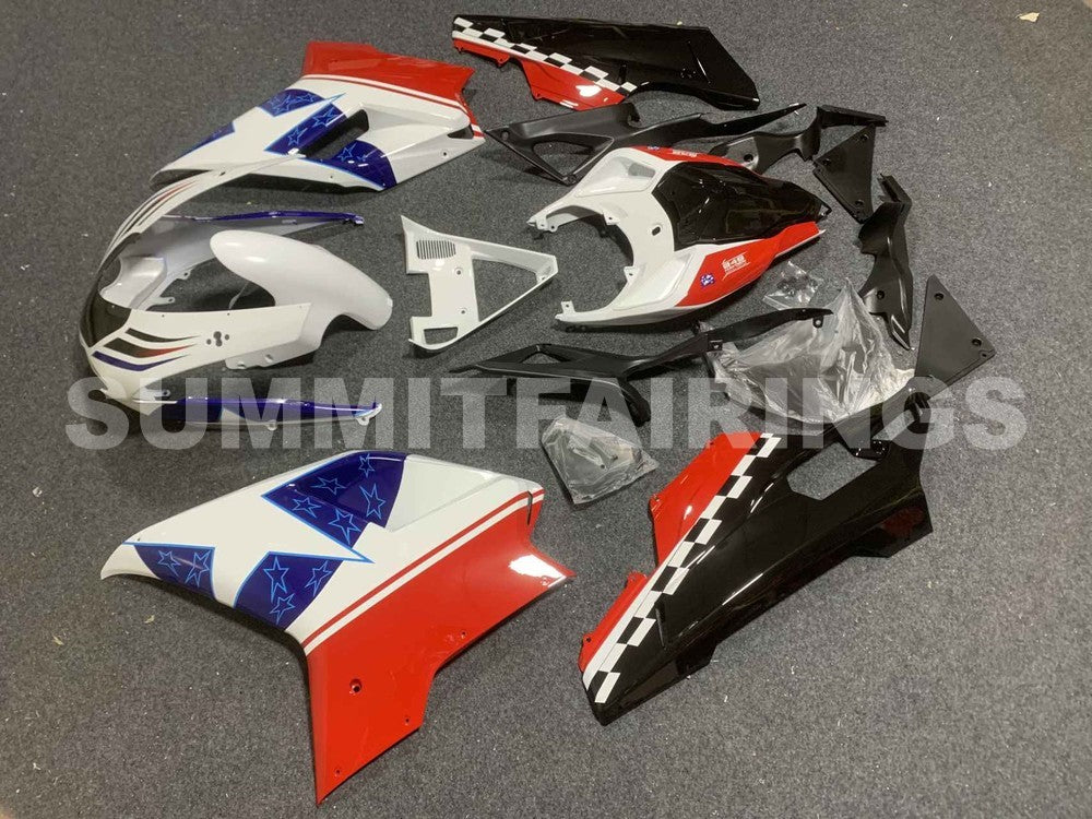 Fairings For Ducati 1098 1198 848 Red White Blue Star 848 (2007-2011)