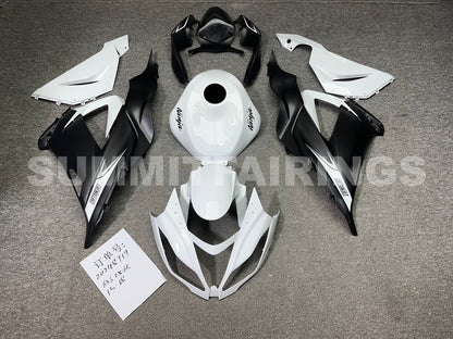 Fairings For Plastics Kawasaki ZX6R 636 White Ninja (2013-2018)