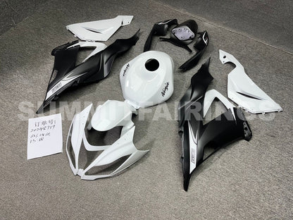 Fairings For Plastics Kawasaki ZX6R 636 White Ninja (2013-2018)