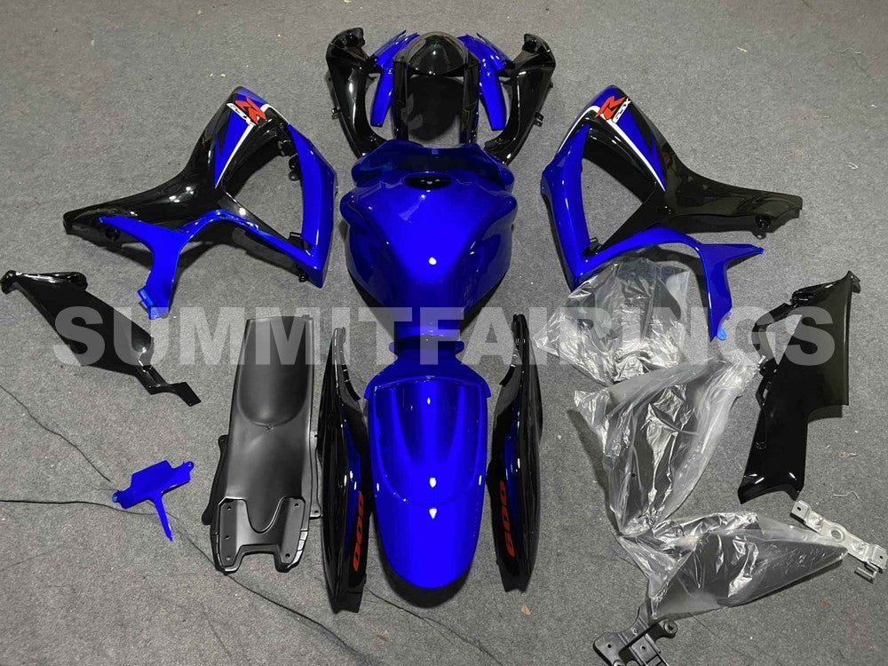 Fairings For Suzuki - GSXR600-750 K6 06-07 Blue and Black