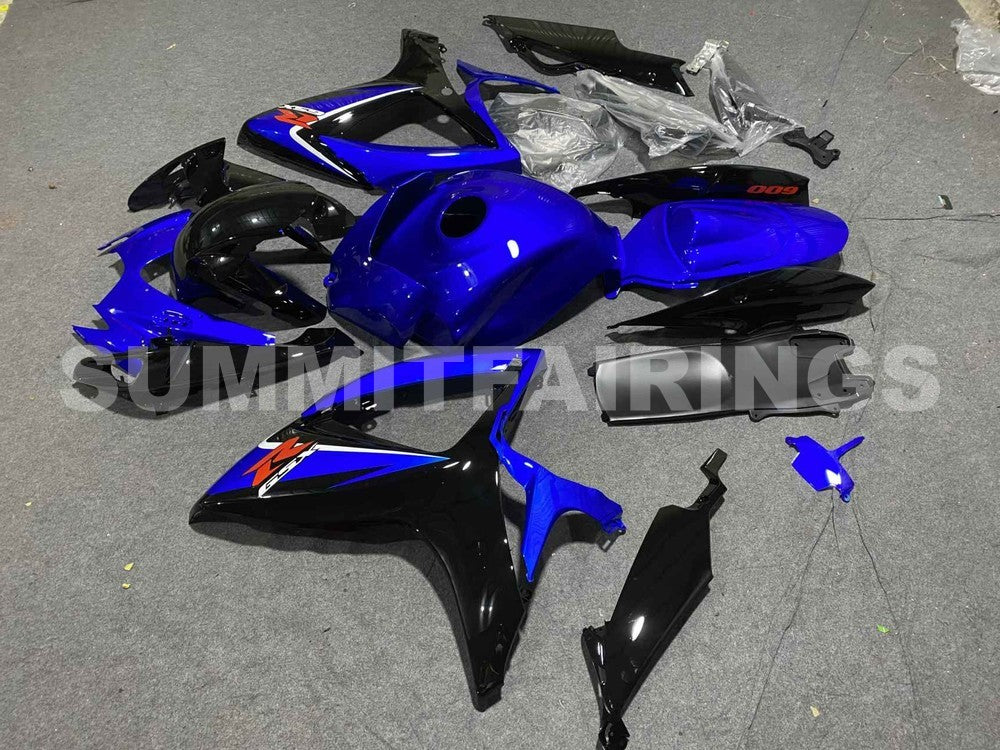 Fairings For Suzuki - GSXR600-750 K6 06-07 Blue and Black